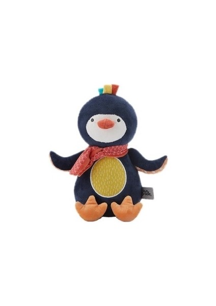 25CM Mavi Penguen Bebek Oyuncağı Ebeveyn-Çocuk Etkileşimli Arkadaşı Bebek Peluş Bebek (Yurt Dışından)