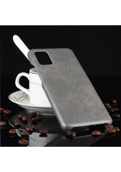 Samsung Galaxy A71 Için Retro Durumda Koruyucu Kapak Lychee Desen Anti (Yurt Dışından)