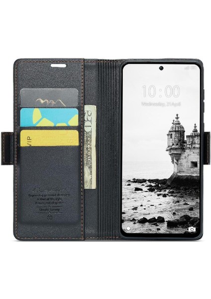 Xiaomi Redmi Için Caseme Durumda 13 4g Kickstand Anti Dolandırıcılık Cüzdan Kılıf Kılıf (Yurt Dışından)