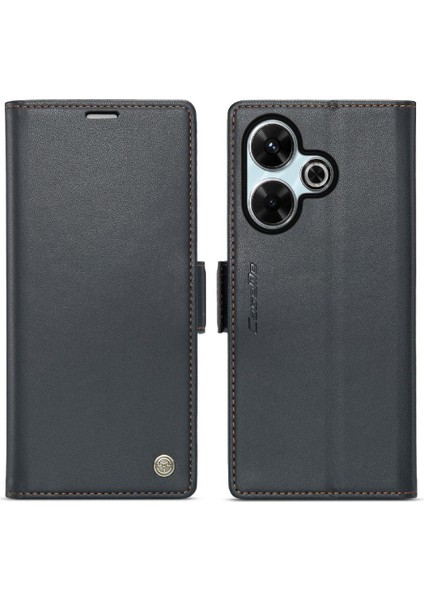 Xiaomi Redmi Için Caseme Durumda 13 4g Kickstand Anti Dolandırıcılık Cüzdan Kılıf Kılıf (Yurt Dışından)