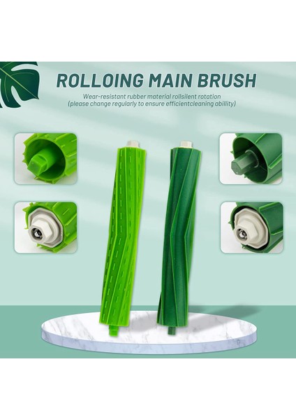 Yedek Ana Fırça Yan Fırça Hepa Filtreleri Irobto Roomba I7 E5 E6 Robotlu Süpürge Aksesuarları Için Uyumlu (Yurt Dışından) fırsatları