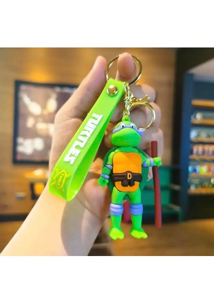 Ninja Kaplumbağalar Anahtarlık Ve Çanta Aksesuarı MODEL 3