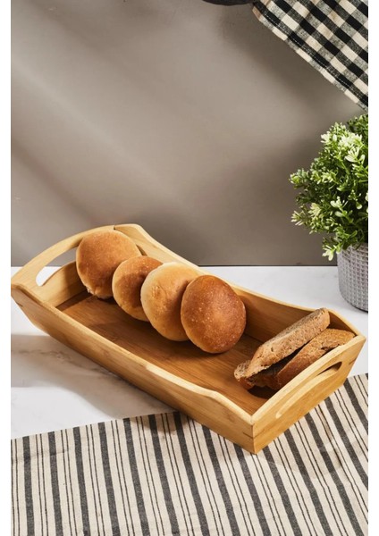 Perotti Bamboo Orta Ekmeklik 40*18*8cm