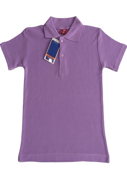 Kız Çocuk Okul Tarz Pamuk T-Shirt - 5-17 Yaş Ag003