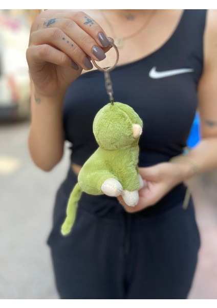 Sevimli Maymun Anahtarlık Çanta Süsü