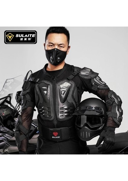 Sulaıte Sonbahar Koruyucu Kış Motosiklet Mont - Siyah (Yurt Dışından) modelleri