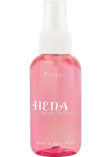 Hena Rose Soleil Vücut ve Saç Misti 100 ml