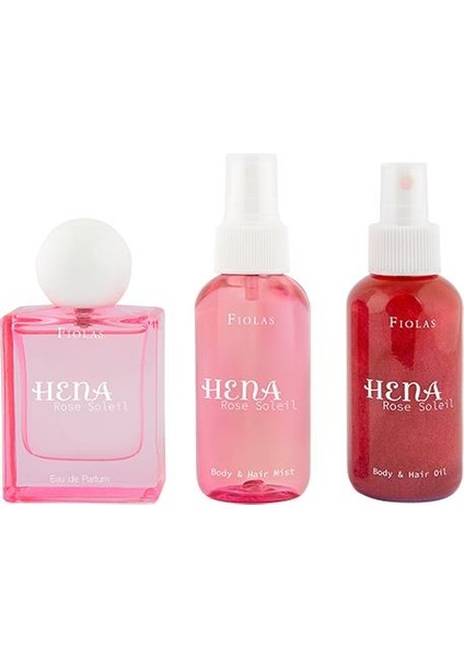 Hena Rose Soleil Vücut ve Saç Misti 100 ml