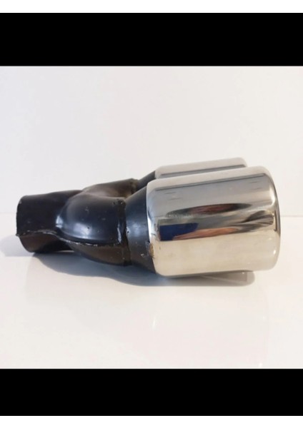 90 Mm. Düz Eşit Paslanmaz Krom Egzoz Ucu Eksoz Başlığı