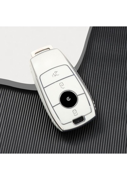 Mercedes E C B Serisi C180 C200 W205 W213 E200 300 Uyumlu Anahtar Kılıfı (1 Adet)