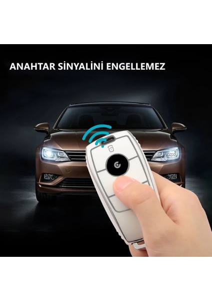 Mercedes E C B Serisi C180 C200 W205 W213 E200 300 Uyumlu Anahtar Kılıfı (1 Adet) indirimleri