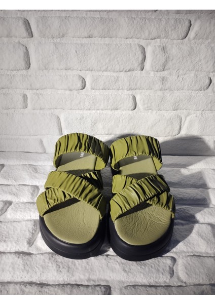 Yazlık Comfort Yeşil Terlik