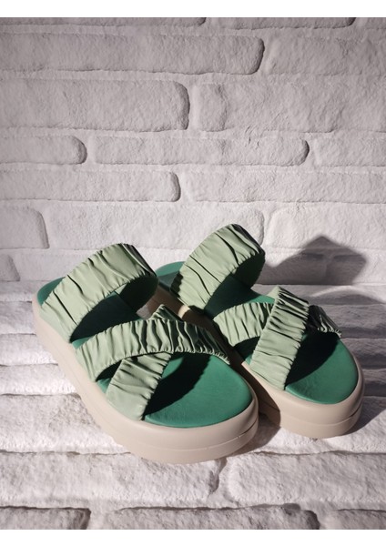 Yazlık Comfort Mint Yeşili Terlik