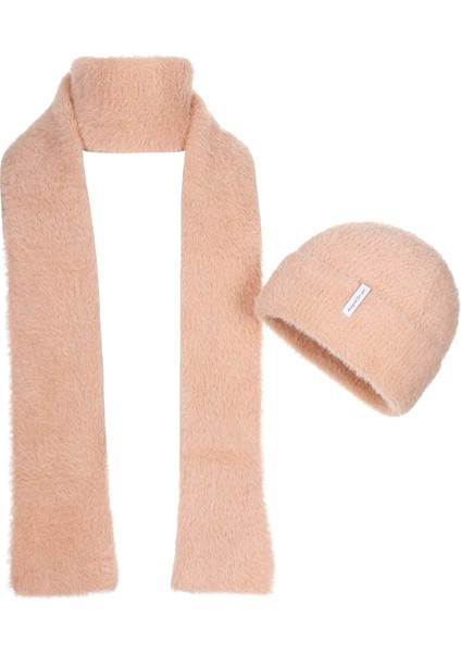 Unisex Fuzzy Ikili Set Fo 3601 Kayısı Rengi