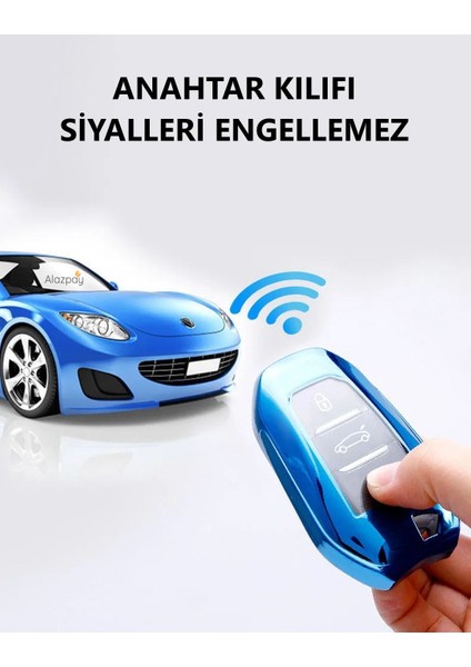 Peugeot 208 308 508 3008 5008 & Opel & Citroen & Toyota & Ds Tpu Anahtar Kılıfı