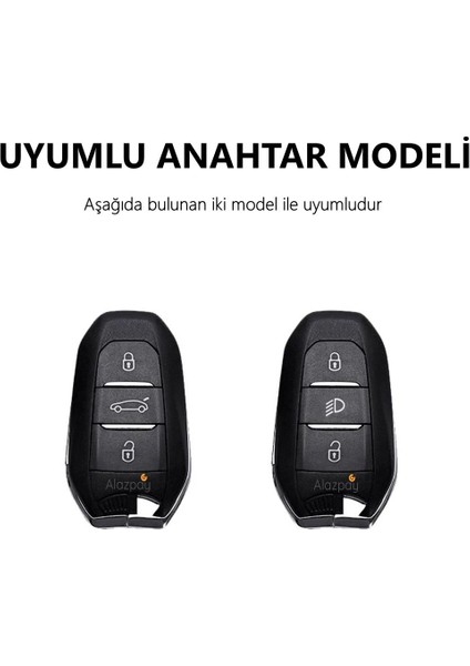 Peugeot 208 308 508 3008 5008 & Opel & Citroen & Toyota & Ds Tpu Anahtar Kılıfı fiyatları