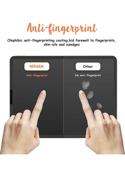 Samsung Galaxy Tab S9 Fe X510 X516 10.9 İnç Uyumlu Ekran Koruyucu Sketch Film Paper Like modelleri