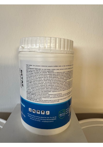 Saf Akrilik Dönüşüm Hobi Boyası 1 kg Beyaz fiyatları