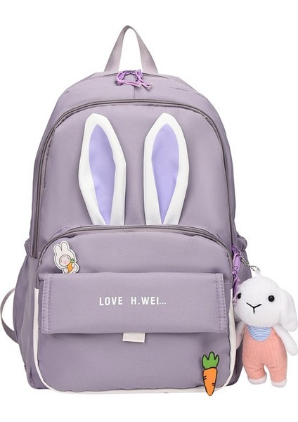 Büyük Kapasiteli, Şık ve Rahat 3-6 Sınıf Öğrenci Sırt Çantası Kızın Sırt Çantası (Yurt Dışından)