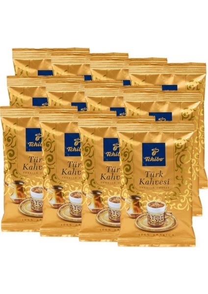 Türk Kahvesi 100 gr * 12 Paket ( 1,2 kg )