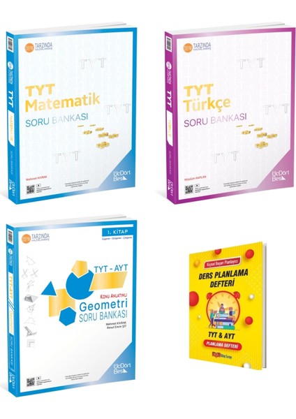 Tyt 2025 Matematik Türkçe ve Geometri 3lü Soru Bankaları