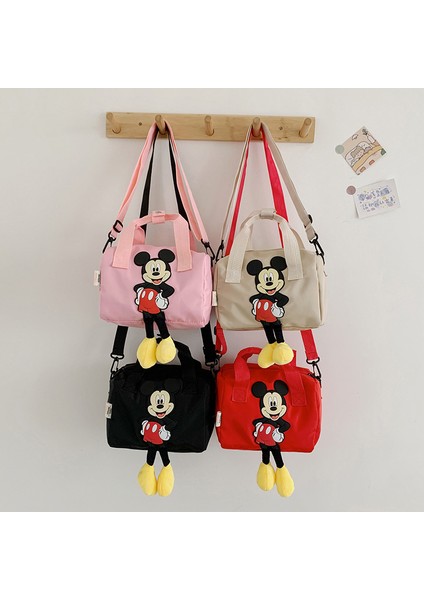 Karikatür Kişilik Küçük Omuz Çantası Kadınlar Için 2024 Yeni Moda Trendi Omuz Çantası Girly Tarzı Crossbody Silindir Çanta (Yurt Dışından) modelleri