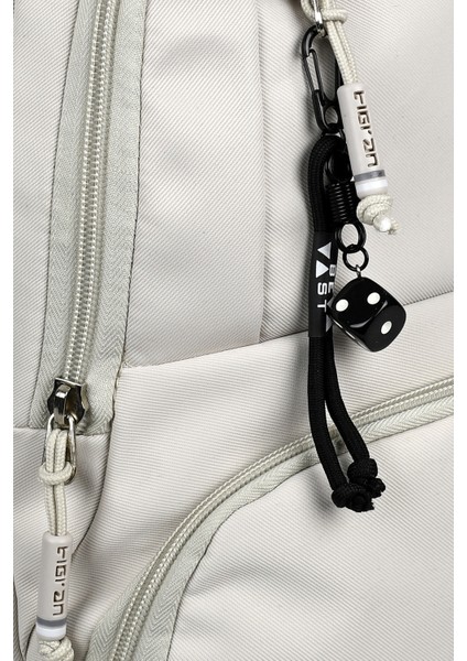 Krem Renk 2'li Okul Çantası Seti Su Geçirmez Saten Kumaş - Sırt Çantası - Baman Suluk fırsatları