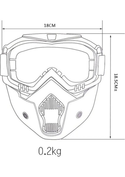 Motosiklet Cross  Bisiklet Gözlüğü Açık Kask Maskesi Süngerli Bant Lastikli Jet Maske Sarı Cam Gold