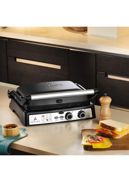 Multi Grill Tost Makinesi Antrasit