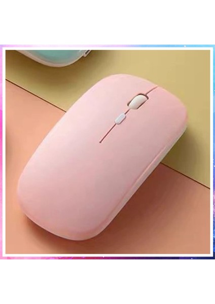 IPad Xiaomi Samsung Huawei Uyumlu Tablet Laptop Şarj Edilebilir Sessiz Kablosuz Bluetooth Mouse