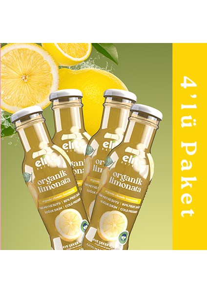 Organik Limonata 4lü Paket