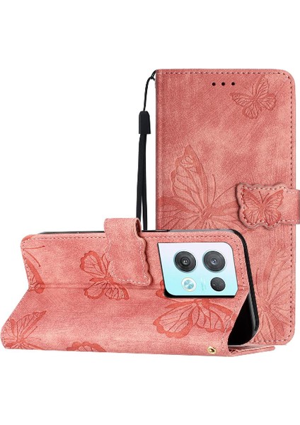 Oppo Oppo 8 Pro 5g Manyetik Kapatma Cüzdan Kart Yuvaları Tutucu Için Flip Case (Yurt Dışından)