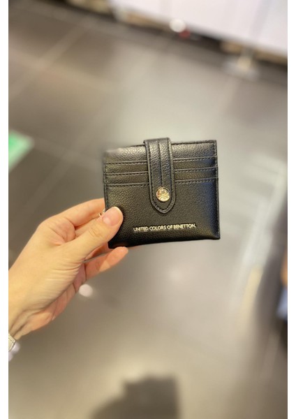 United Colors of Benetton Kadın Cüzdan BNT 1243 - Siyah