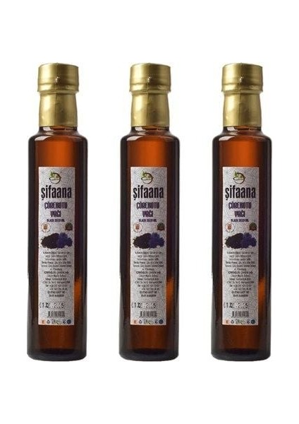 Şifa Ana Çörek Otu Yağı (3X250 Ml)