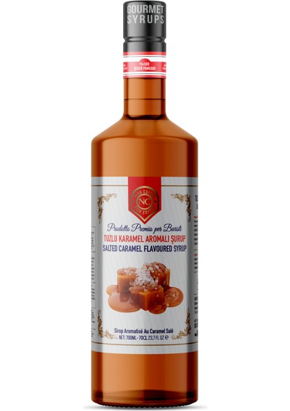 Tuzlu Karamel Aromalı Şurup 700 Ml-P