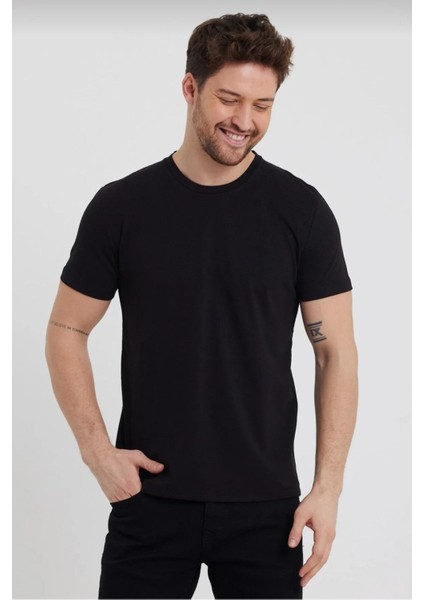 Standart Kalıp Basic 5'Li Paket T-Shirt