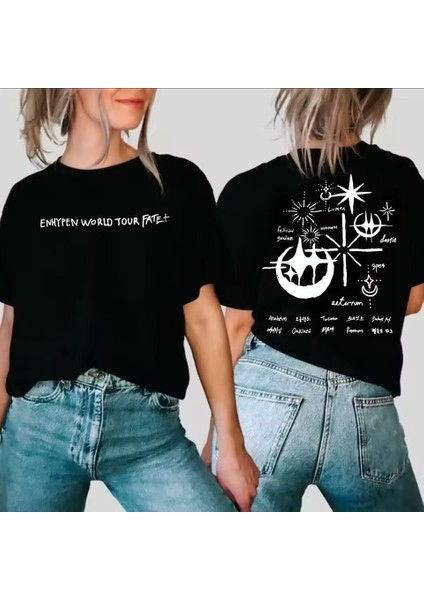 Enhypen Konser Tshirt Siyah - M fiyatları