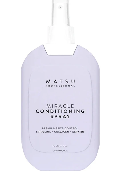 Miracle Conditioning Spray - Onarıcı Etkili Saç Bakım Spreyi 200ML