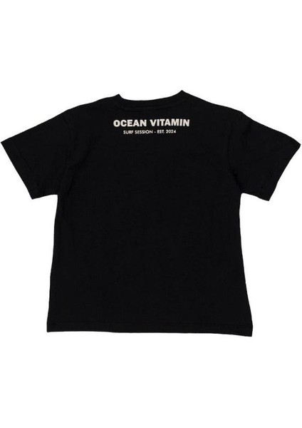 Erkek Çocuk Önü Baskılı Pamuklu T-Shirt modelleri