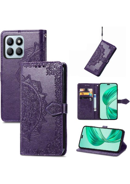 Onur X8B Için Flip Case Zarif Desen Kapak Çevirin Deri Kılıf Basit (Yurt Dışından) fırsatları