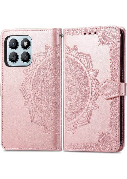 Onur X8B Için Flip Case Zarif Desen Kapak Çevirin Deri Kılıf Basit (Yurt Dışından)