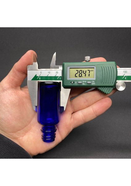 20ML Mavi Cam Damlalıklı Şişe , Gold Metal Kapak , 20 cc Mavi Cam Damlalıklı Şişe x 6 Adet fırsatları