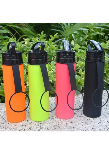 KING01 Dış Mekan Taşınabilir Teleskopik Su ŞIŞESI-550ML (Yurt Dışından)