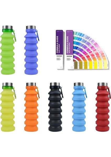 KING01 Dış Mekan Taşınabilir Teleskopik Su ŞIŞESI-550ML (Yurt Dışından)