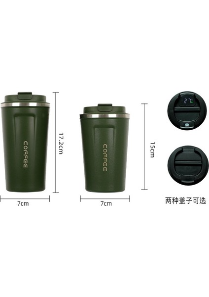 Fastdeal Store Akıllı Sıcaklık Göstergesi Kahve Fincanı 304 Paslanmaz Çelik Termos Bardak Amerikan Soğuk Su Bardağı Hediye Fincan (Yurt Dışından) modelleri