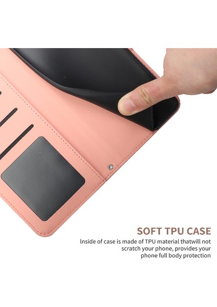 Oneplus Nord Ce4 Için Flip Case Darbeye Deri Kılıf Anti-Damla Çiçekler (Yurt Dışından)