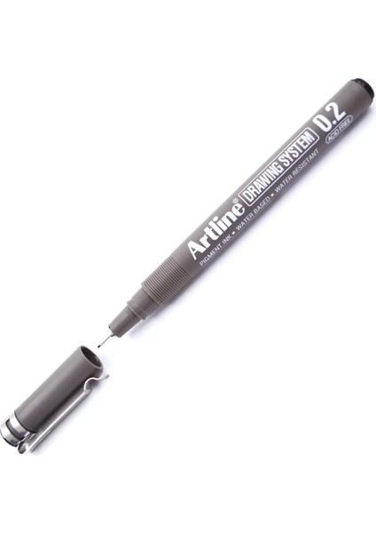 Çizim Kalemi 0.2 mm Siyah EK-232