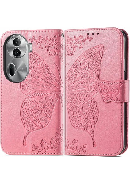 Oppo Oppo 11 Pro 5g Iş Kanat Kelebek Cüzdan Çok Renkli (Yurt Dışından)