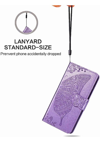 Oppo Oppo 11 Pro 5g Iş Kanat Kelebek Cüzdan Çok Renkli (Yurt Dışından)