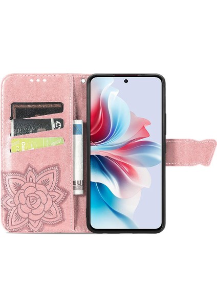 Oppo Oppo 11F 5g Cüzdan Kelebek Çok Renkli Iş Kanat Için Kılıf (Yurt Dışından) modelleri
